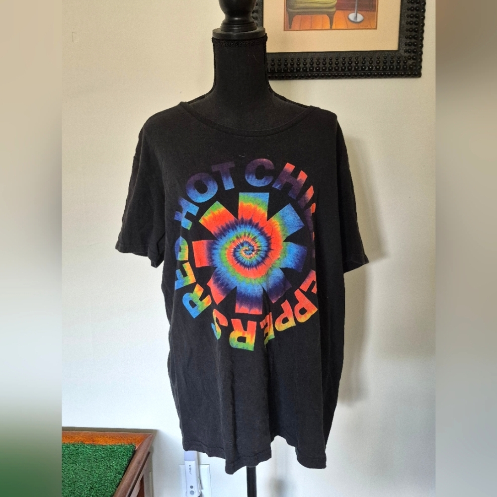 Red Hot Chili Peppers Rhcp Tie Dye Shirt
